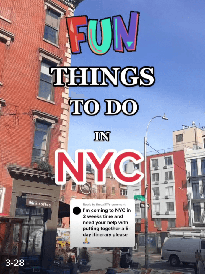 Fun things to do in NY